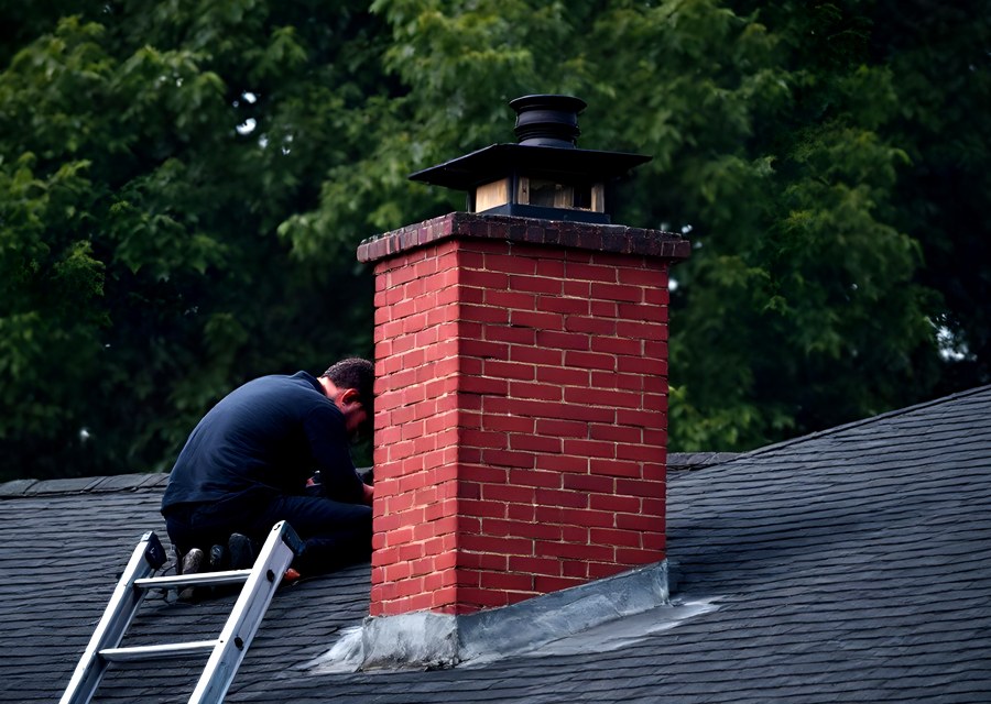 Fireplace and flue cleaning in La Marque, TX