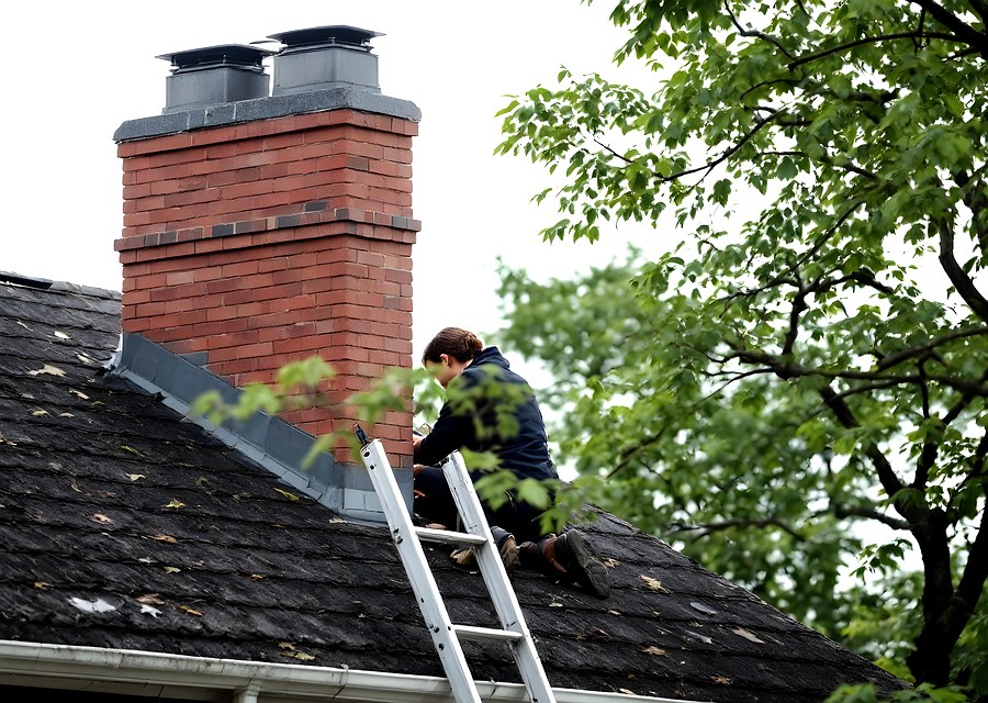 Fireplace and flue cleaning in Rockport, MA