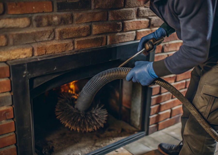 Fireplace and flue cleaning in Arcola, TX