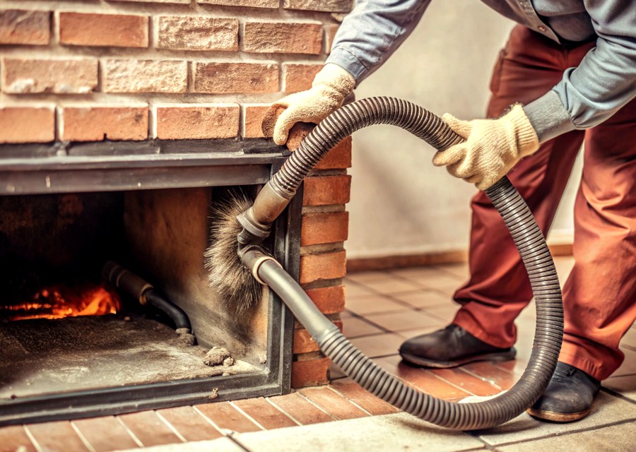 Fireplace and flue cleaning in Concord, MA