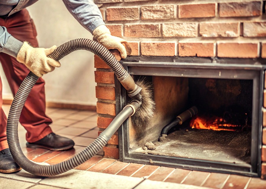 Fireplace and flue cleaning in Auburn, MA