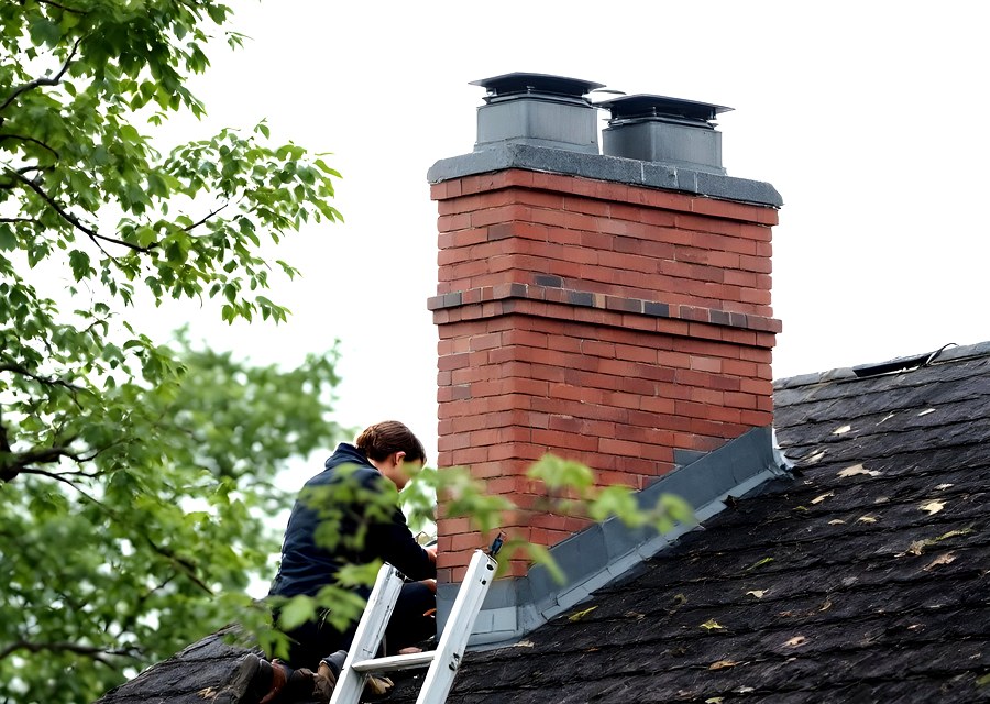 Fireplace and flue cleaning in Cedar Creek, TX