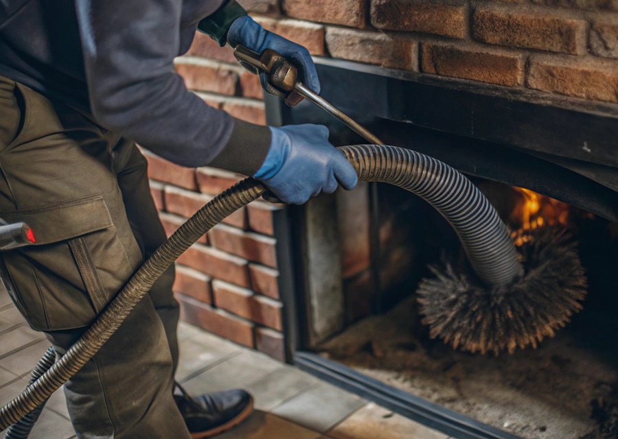 Fireplace and flue cleaning in Ashland, MA