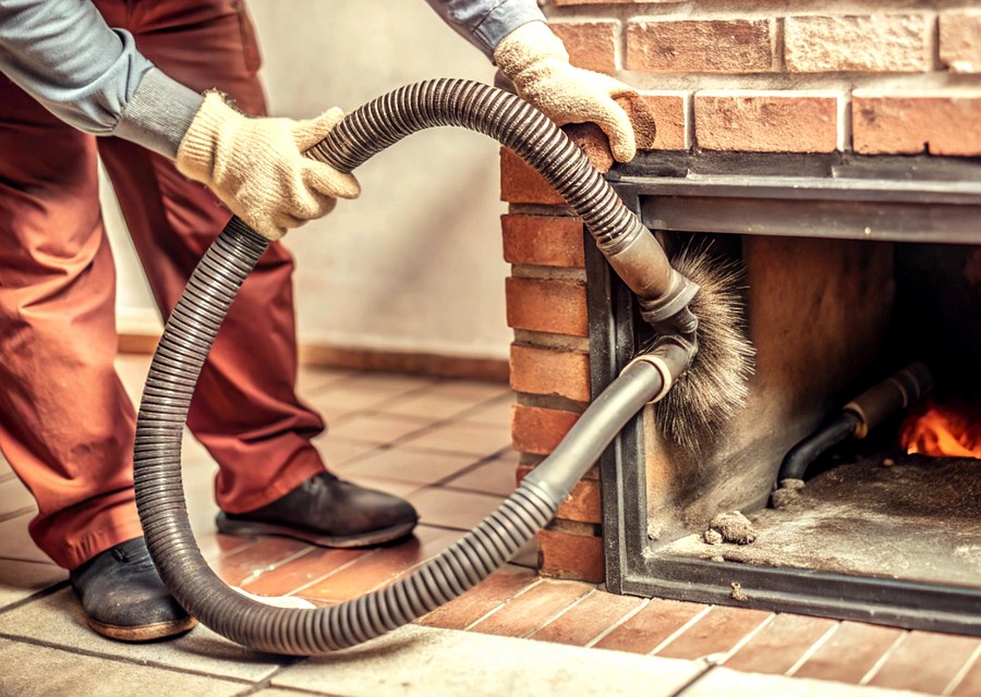Fireplace and flue cleaning in Ware, MA