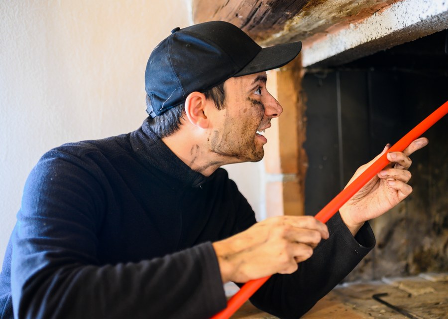 Fireplace and flue cleaning in Hitchcock, TX